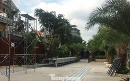 Tháo dỡ nhà hàng xây trái phép trên hành lang sông Sài Gòn