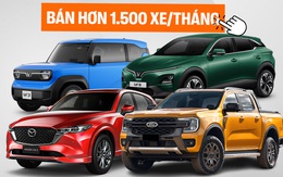 Người Việt đổ xô mua ô tô trước tháng Ngâu: 7 mẫu có doanh số hơn 1.500 xe/tháng, hơn một nửa là xe điện