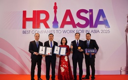 Ngân hàng NCB nhận cú đúp giải thưởng của HR Asia Awards 2025