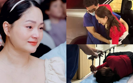 Lộ hình ảnh diễn viên Lan Phương nhập viện trong tình trạng đau đớn