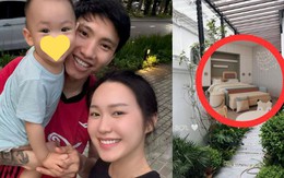Doãn Hải My khoe cận cảnh căn biệt thự bạc tỷ bề thế sắp tân gia của Đoàn Văn Hậu
