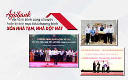 Agribank và hành trình cùng cả nước hoàn thành mục tiêu chương trình xóa nhà tạm, nhà dột nát