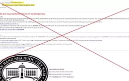 Cảnh báo trang web chứa mã độc, chiếm đoạt tài khoản ngân hàng