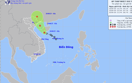 Tin mới nhất về áp thấp nhiệt đới trên Biển Đông