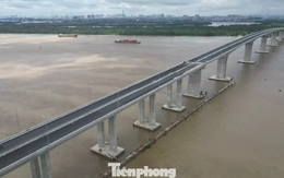 Hình ảnh cầu lớn nhất trên tuyến Vành đai 3 TPHCM trước ngày thông xe