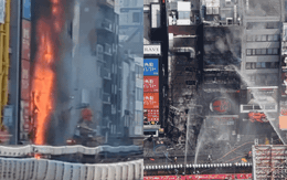 Cháy lớn tại khu phố sầm uất ở Osaka khiến 2 lính cứu hoả thiệt mạng, nhiều người nhập viện, huy động 70 xe chữa cháy