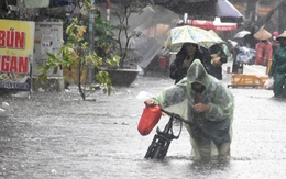 Áp thấp nhiệt đới cách Bạch Long Vĩ 50km, miền Bắc có nơi mưa rất to trên 300mm