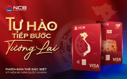 NCB ra mắt thẻ visa Tự Hào mừng kỷ niệm 80 năm Quốc Khánh