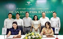 Lễ ký kết hợp tác phát triển dự án giữa Bắc Giang Land và Max Thăng Long