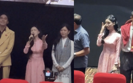 Hòa Minzy bật khóc khi hát OST Mưa Đỏ, nghẹn ngào chia sẻ về hai câu thoại đắt giá trong phim