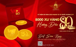 Kỷ niệm 80 năm Quốc khánh – 8000 đồng xu vàng lưu giữ lịch sử
