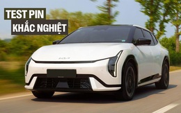 Xem Kia test pin xe điện mới thấy yên tâm nếu hãng bán ở Việt Nam: Bào 10.000km đường đua, sạc xả nhanh liên tục chỉ chai 5%