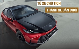 Toyota Camry từ 'xe chủ tịch' thành 'xe dân chơi': Bổ sung bản mới bắt mắt hơn, thêm tiện nghi mà giá không đổi