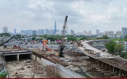 Cận cảnh dự án trọng điểm TP.HCM thi công ì ạch, dự kiến chậm tiến độ 1 năm