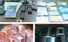 Khám xét khẩn cấp phát hiện 10.000 tờ rơi cho vay tiền, công an tiến hành phong tỏa hơn 500 triệu đồng trong tài khoản ngân hàng
