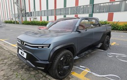 Bán tải điện VinFast VF Wild bất ngờ tái xuất: Một điểm khác hoàn toàn chiếc xe từng được trưng bày