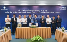 Stavian Group và Viettel Construction ký kết hợp tác chiến lược