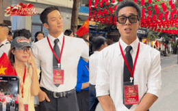 Gặp gỡ "nam thần khẩu trang" gần 1m9 được săn đón trong buổi tổng hợp luyện, diện sơ mi trắng còn gây sốt cỡ này!