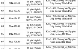 Loạt chủ xe có biển số sau nhanh chóng nộp phạt nguội theo Nghị định 168
