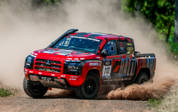Mitsubishi Triton giành chiến thắng AXCR 2025 sau hơn 2.300km cán đá, vượt lầy, cây đổ