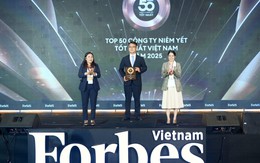 FPT Retail được vinh danh 'Top 50 công ty niêm yết tốt nhất Việt Nam' của Forbes