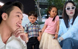 Cả nhà Cường Đô La chuộng áo của giới thượng lưu: Logo bé xíu mà mặc lên sang cỡ này