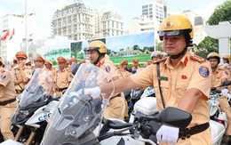 Hơn 600 CSGT từ 33 tỉnh thành "tiếp sức" cho Hà Nội phục vụ ngày trọng đại của đất nước