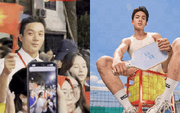 Mỹ nam gần 1m9 gây sốt ở tổng hợp luyện A80, ngoài đời cực mê pickleball, cầm vợt lên sân là khí chất cỡ này!