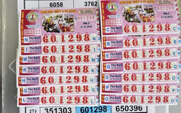 Mua vé số thường xuyên, 1 công nhân trúng 14 tờ giải độc đắc