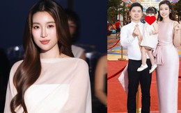 "Dâu hào môn" Đỗ Mỹ Linh lâu ngày mới tái xuất showbiz, khí chất ngút ngàn, Chủ tịch Hà Nội FC ủng hộ hết mình