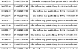 178 chủ xe có biển số sau nhanh chóng nộp phạt nguội theo Nghị định  168