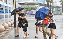 Bão Kajiki (bão số 5) gây mưa lớn, gió mạnh ở nhiều khu vực Trung Quốc