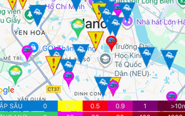 Người dân Thủ đô ngồi ở nhà cũng có thể theo dõi điểm ngập lụt, cập nhật chi tiết, đầy đủ: Đây là cách