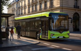 Tỷ phú Phạm Nhật Vượng mang một dòng phương tiện chạy đầy đường Việt Nam tới đóng góp vào công cuộc chuyển đổi xanh ở châu Âu