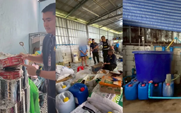 Một trung tướng chỉ huy cuộc đột kích, tóm gọn đường dây sản xuất nước tương, cà phê giả quy mô lớn, tịch thu hơn 75.000 sản phẩm sắp tung ra thị trường