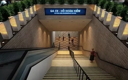 Chốt phương án ga metro 4 tầng bên dưới quảng trường phía Đông hồ Hoàn Kiếm