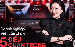 Bà Trương Lý Hoàng Phi: Đối với DN Việt, đổi mới là hành trình LEO NÚI, nếu không chịu nâng cấp sẽ mãi nhìn theo bước chân người khác!