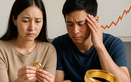 'Giá vàng tăng gấp đôi sau chưa đầy 2 năm, vợ chồng tôi tiếc nuối vì bán vàng cưới, gửi tiết kiệm lãi suất 5%/năm'