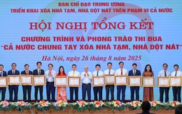 Agribank nhận Bằng khen của Thủ tướng Chính phủ trong chương trình “Cả nước chung tay xóa nhà tạm, nhà dột nát”