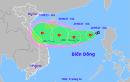 Tin mới về áp thấp nhiệt đới trên Biển Đông