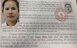 Đã bắt "chủ hụi online" Giang Hồng Ngọc