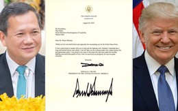 Ông Trump gửi thư cảm ơn Thủ tướng Campuchia