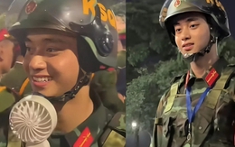 Danh tính chàng chiến sĩ 'triệu view' đang gây sốt mạng xã hội dịp lễ 2/9