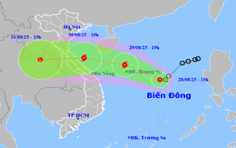 Áp thấp nhiệt đới có thể mạnh lên thành bão, mưa lớn trên đất liền
