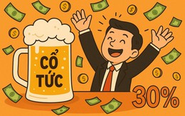 Một công ty bia chia cổ tức tiền mặt 30%, doanh thu bán niên lập đỉnh nhưng lợi nhuận "bốc hơi" 74%