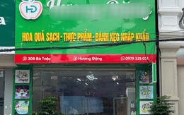 Vụ 3 chùm nho giá 4,5 triệu đồng: Cửa hàng mắc 2 vi phạm