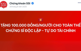 Thêm công ty chứng khoán tặng chứng sĩ 100.000 đồng dịp 2/9 Thêm công ty chứng khoán tặng chứng sĩ 100.000 đồng dịp 2/9