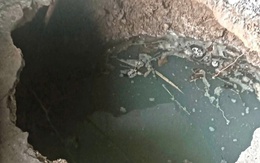 'Hố tử thần' không đáy xuất hiện tại Lạng Sơn, một hộ dân phải di dời khẩn cấp