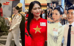 Dàn nghệ sĩ tươi rói trước thềm Tổng duyệt diễu hành 2/9: MONO và Hoà Minzy được người dân vây kín, nữ diễn viên là Thượng uý công an gây sốt!