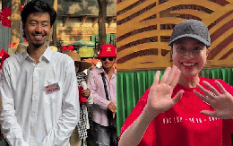 Bắt cận visual Hoàng Thuỳ Linh khi đi tập luyện diễu hành, có 1 hành động ghi điểm mạnh